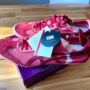 Onitsuka Tiger MEXICO 66 Deluxe Classic Red, D8E1L, US Unisex 11 1/2, Euro 46